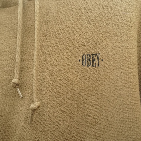 ❌SOLD❌Obey Prospect M Hoodie Olive Green Light - Picture 3 of 6